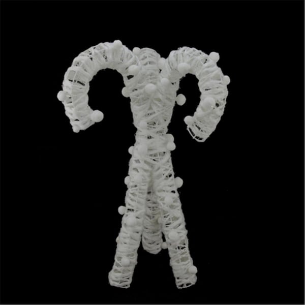 Northlight Seasonal White and Silver Glittered Cone Tree Christmas Table Top Decoration - 31748787