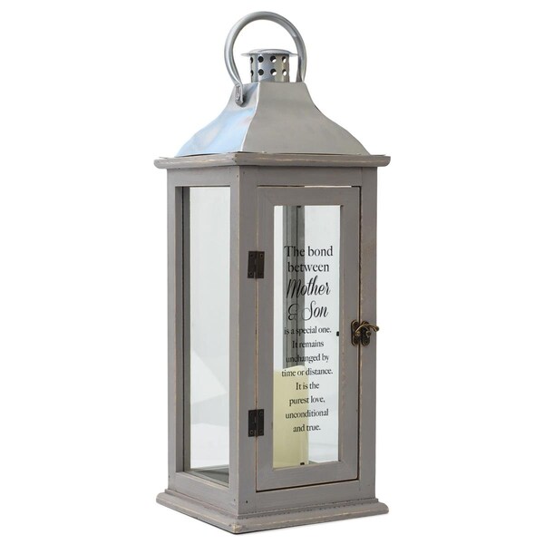 Dicksons Unisex Bond Mother & Son Large Lantern Grey - One Size - LTN225LGY