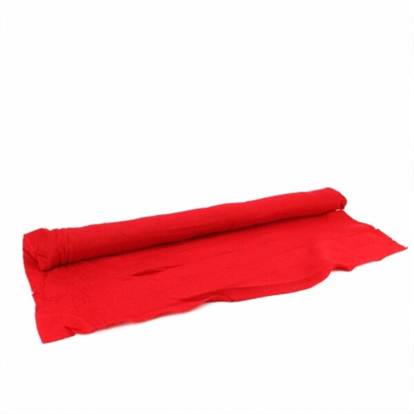 Northlight Seasonal Red Artificial Powder Snow Christmas Drape Cover - 31729783