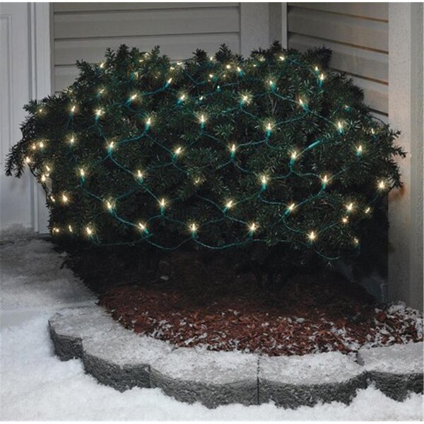 Goldengifts 282M4912 Mini LED Net Lights 100 Bulbs - Clear - GO2737007