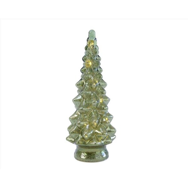Lumineo Lumineo LED Green Lighting Christmas Tree 9.45 in. - 486706