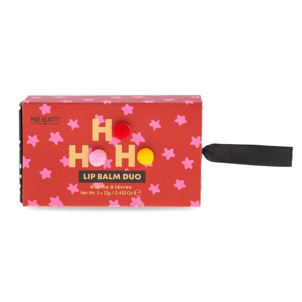 Ggw Presents 0.423 oz Pom Pom Reindeer Lip Balm Duo, 2 Piece - GG3309341
