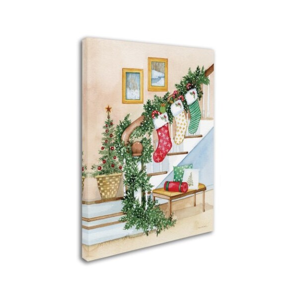 Trademark Fine Art Kathleen Parr McKenna 'Night Before Christmas II' Canvas Art, 35x47 - WAP02377-C3547GG