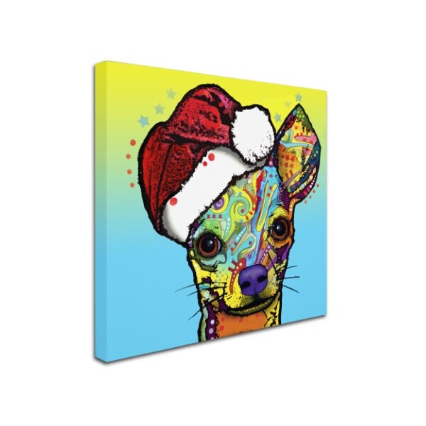 Trademark Fine Art Dean Russo 'Chihuahua Christmas' Canvas Art, 18x18 - ALI18423-C1818GG