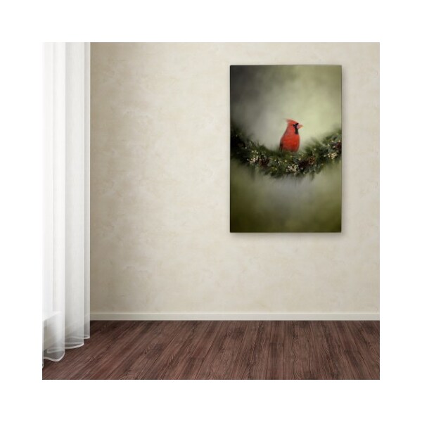 Trademark Fine Art Jai Johnson 'Waiting On Christmas' Canvas Art, 22x32 - ALI14602-C2232GG