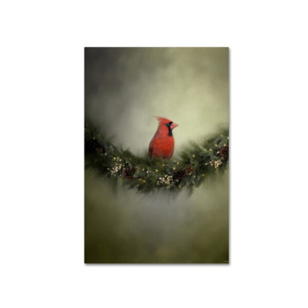 Trademark Fine Art Jai Johnson 'Waiting On Christmas' Canvas Art, 22x32 - ALI14602-C2232GG