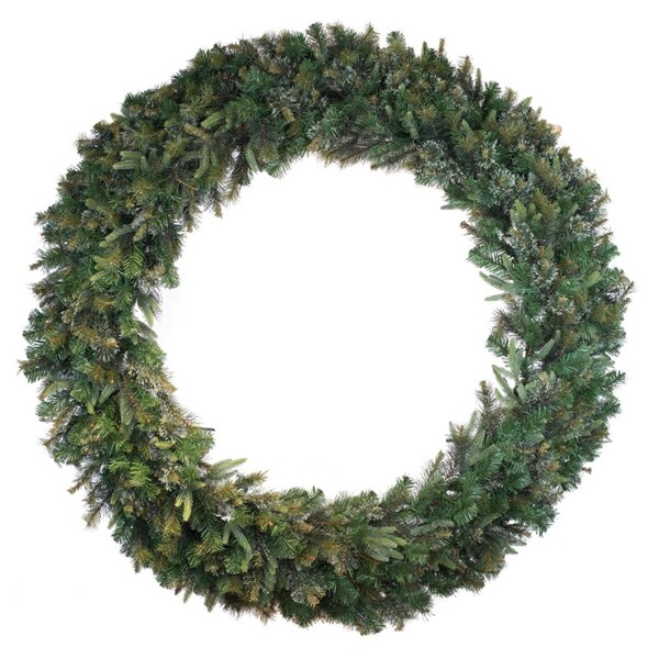 Vickerman 120 in. Cashmere Artificial Christmas Wreath Unlit with 1998 Tip Count - A118395