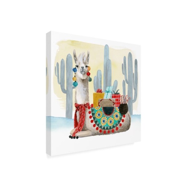 Trademark Fine Art Grace Popp 'Boho Christmas I' Canvas Art, 14x14 - WAG14620-C1414GG