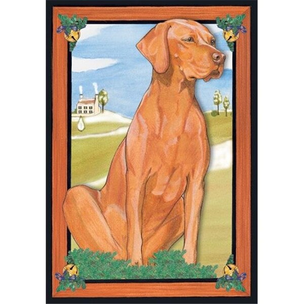 Pipsqueak Productions Pipsqueak Productions C881 Holiday Boxed Cards- Vizsla - C881