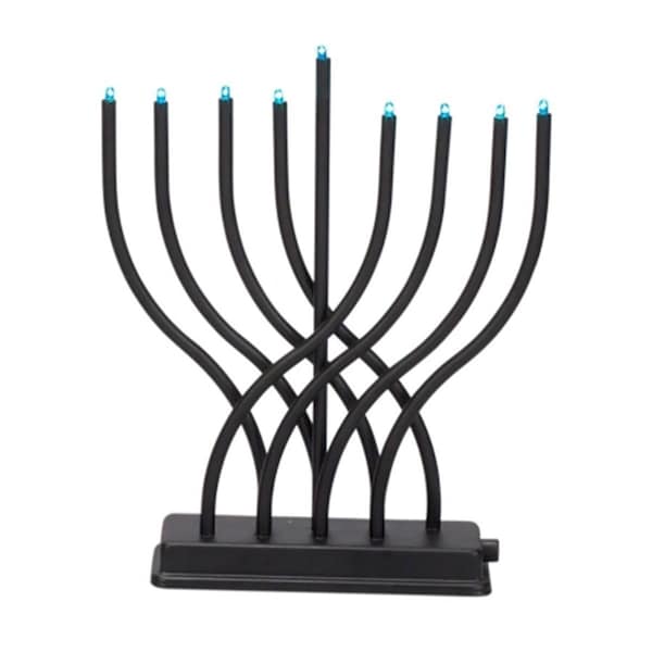 Ss Collectibles Black Color Electric Menorah - SS1080975