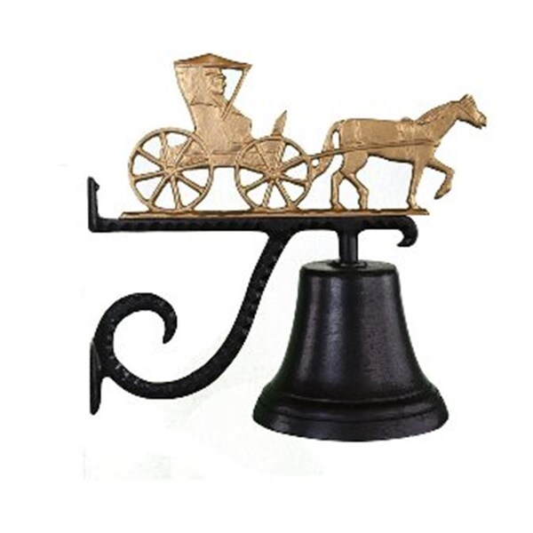 Swivel Cast Bell With Gold Bronze Country Doctor Ornament - SW659094
