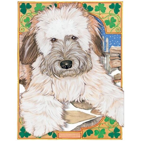 Pipsqueak Productions Pipsqueak Productions C886 Holiday Boxed Cards- Wheaten Terrier - C886