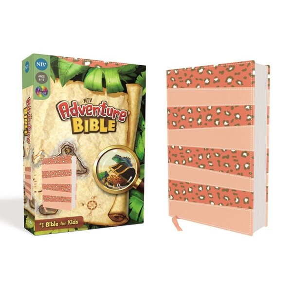 Rarity NIV Adventure Bible - Coral Leathersoft - RA3318298