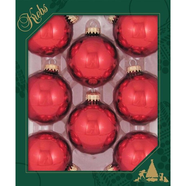 Christmas By Krebs Christmas by Krebs Christmas Red Ball Ornament - CBK70159