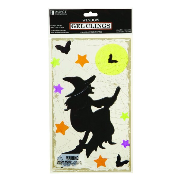Impact Innovations IG Design Gel Clings Halloween Decor - IG128275
