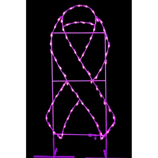 Queens Of Christmas 6 ft. Awareness Ribbons, Purple - GM-RBN-06-PU