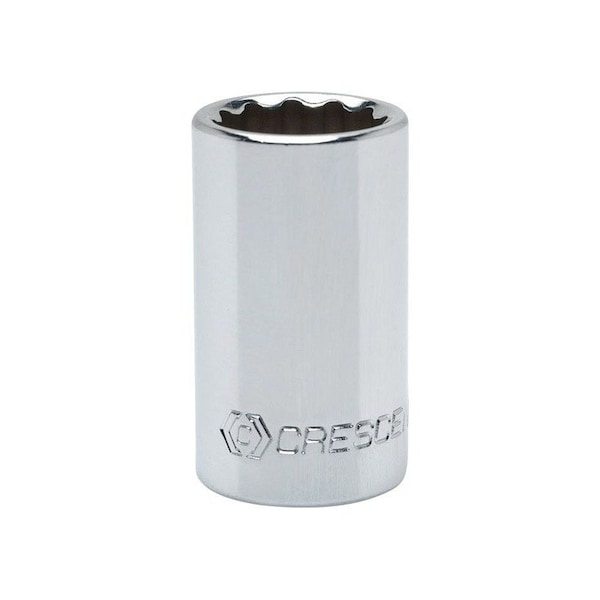 Weller Crescent 1 in. X 1/2 in. drive SAE 12 Point Standard Socket 1 pc - CDS62N