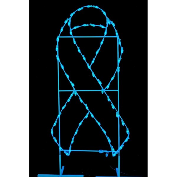 Queens Of Christmas 6 ft. Awareness Ribbons, Teal - GM-RBN-06-TL