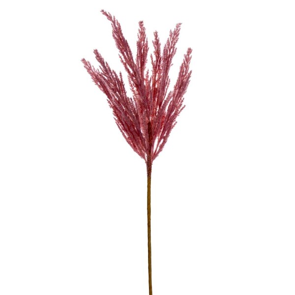 Vickerman 26 in. Glitter Reed Spray, Mauve, 3PK - FM225328
