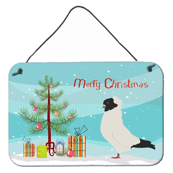 Carolines Treasures Nun Pigeon Christmas Wall or Door Hanging Prints - BB9319DS812
