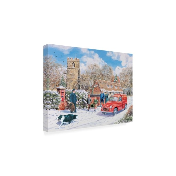 Trademark Fine Art Trevor Mitchell 'Christmas Post' Canvas Art, 24x32 - ALI45993-C2432GG