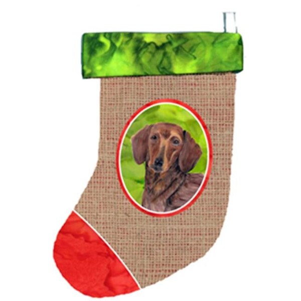 Carolines Treasures Carolines Treasures SC1009-CS Dachshund Christmas Stocking - SC1009-CS