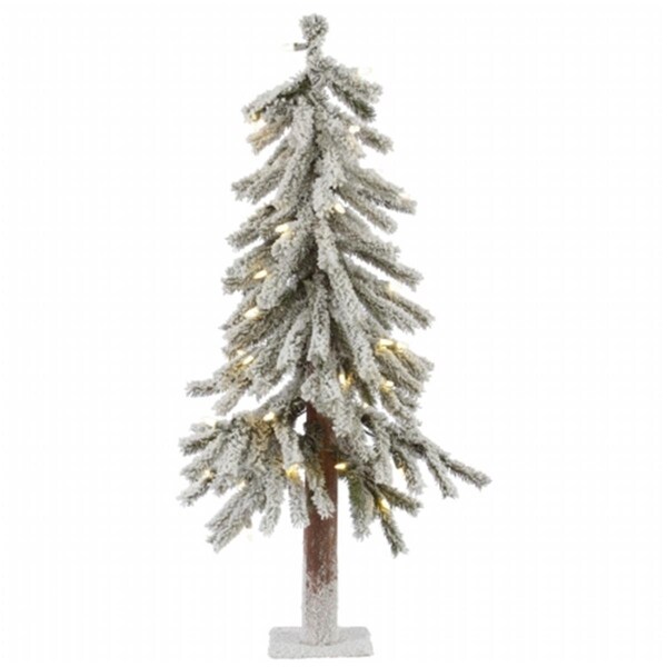 Vickerman 2' x 14'' Flocked Alpine 72T 50WmWht LED - A807421LED