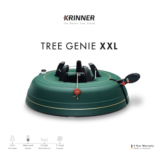 Krinner Krinner Tree Genie XXL Metal Real Christmas Tree Stand 12 ft. - 94720