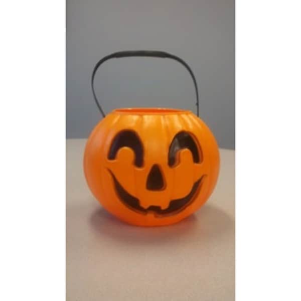 Union Products Union Products 8 in. Pumpkin Pail Halloween Decor - 55481
