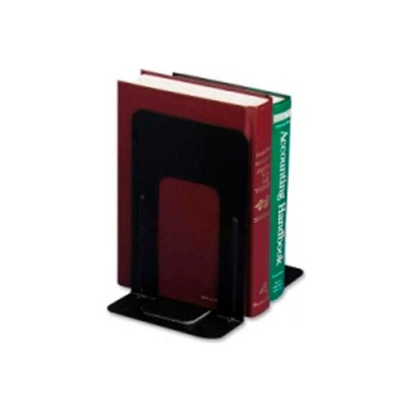 Officemate International OfficemateNon-Skid Bookends 9-5/16" High Black 2 Pack - 93051