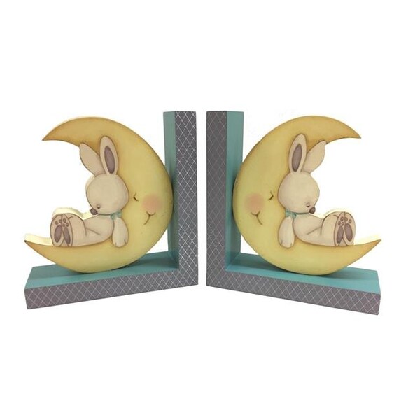 Borders Unlimited Borders Unlimited 90028 Sweet Dreams Moon Bookends - 90028