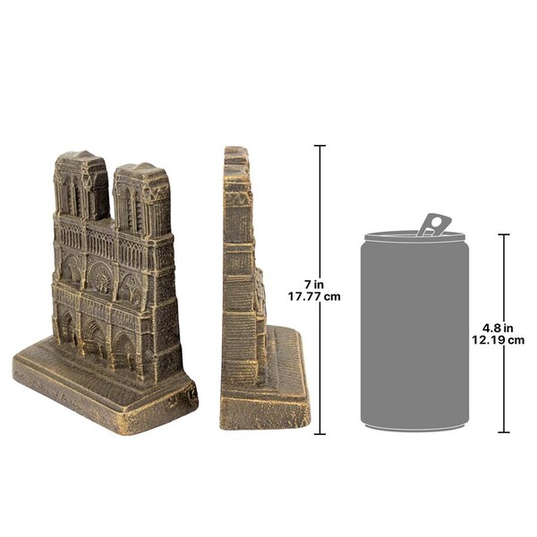 Design Toscano Notre Dame of Paris Sculptural Bookends - SP1387