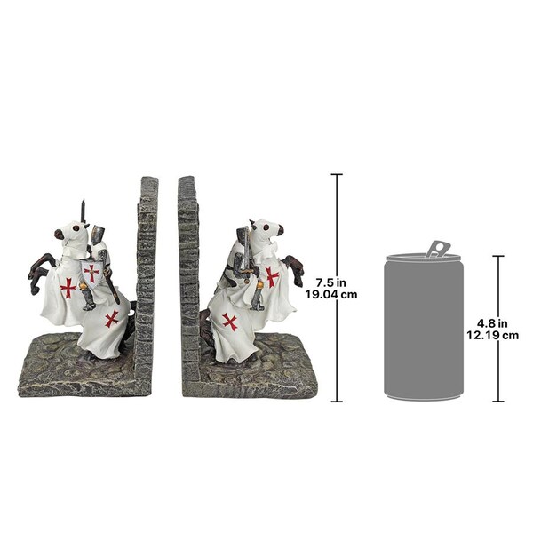 Design Toscano Knights of the Digital Realm Sculptural Bookends - CL56503