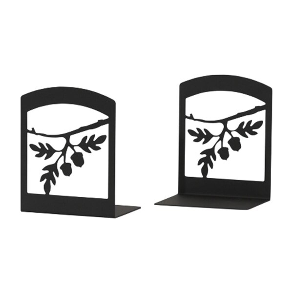 Village Wrought Iron Acorn Bookends - BE-93
