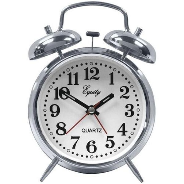 Equity By La Crosse EQUITY LACROSSE 13014 Twin Bell Analog Quartz Alarm Clock - 13014