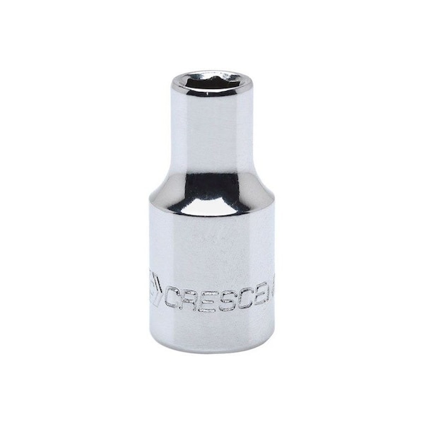 Weller Crescent 11 mm X 1/4 in. drive Metric 6 Point Standard Socket 1 pc - CDS18N