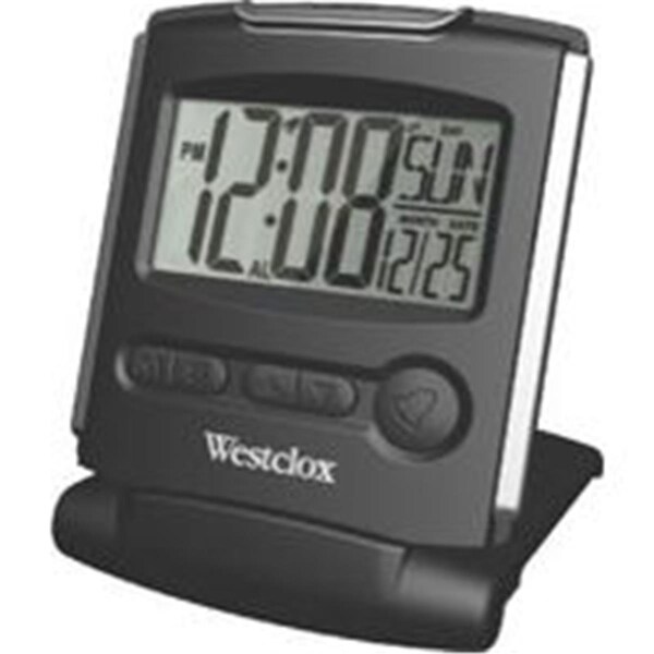 Westclox Travelmate.5''Lcd Alarm Clock   72028 - WE387697