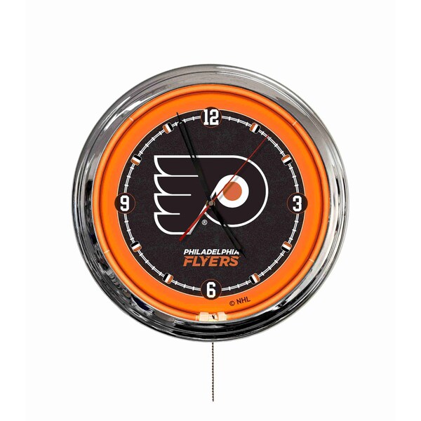 Holland Bar Stool Philadelphia Flyers 16 LED Wall Clock - CLKL16
