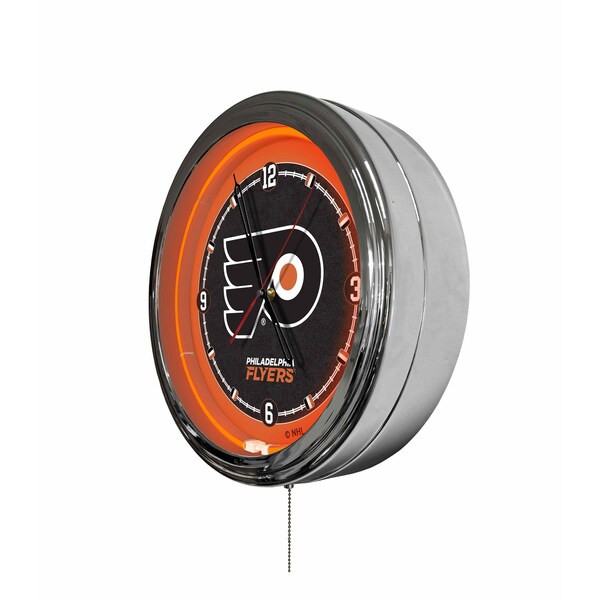 Holland Bar Stool Philadelphia Flyers 16 LED Wall Clock - CLKL16