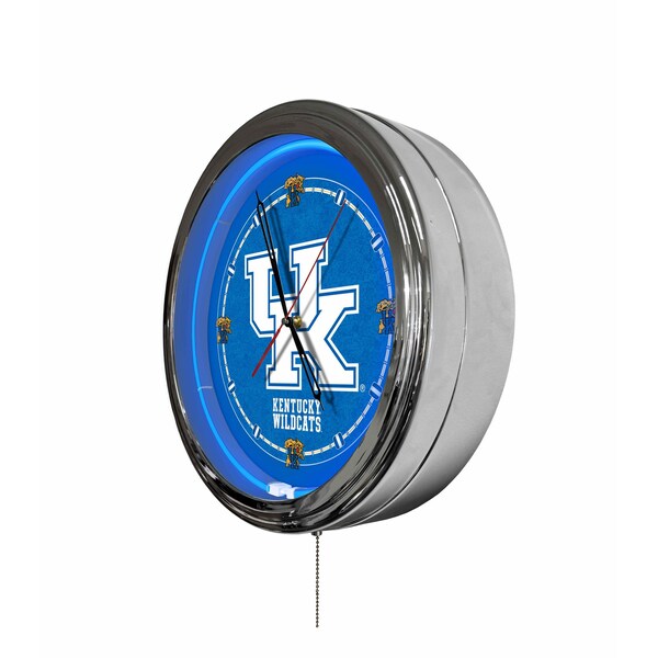 Holland Bar Stool University of Kentucky UK  16 LED Wall Clock - CLKL16