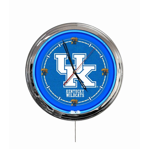 Holland Bar Stool University of Kentucky UK  16 LED Wall Clock - CLKL16