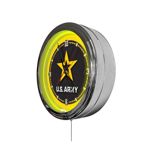 Holland Bar Stool United States Army 16 LED Wall Clock - CLKL16