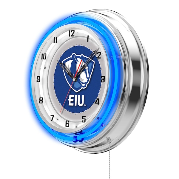 Holland Bar Stool Co Eastern Illinois University Double Neon 19" Clock - CLK19EASTIL