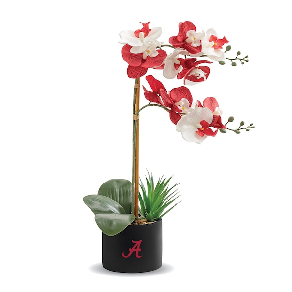 Forever Leaf Alabama Faux Orchid Plant w/Ceramic Pot - FL05111ALA
