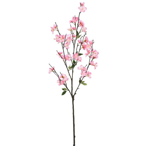 Vickerman 40 in. Artificial Pink Cherry Blossom Spray, 48PK - FD170502-3
