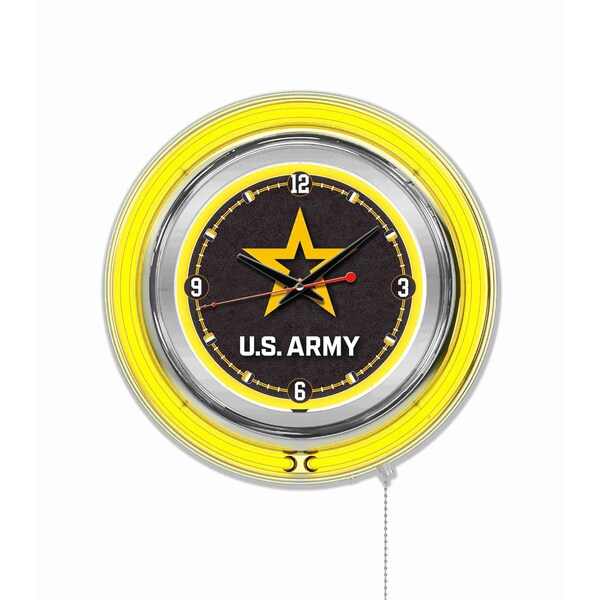 Holland Bar Stool Co United States Army Double Neon 15" Clock - CLK15ARMY
