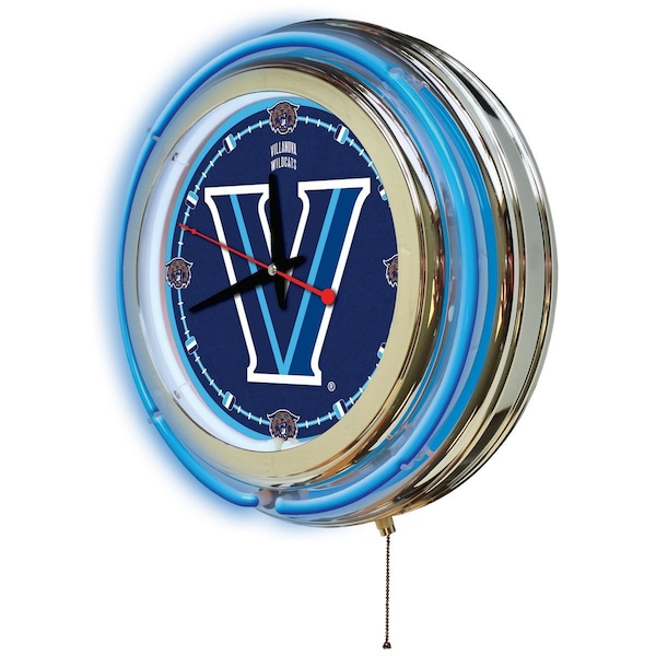 Holland Bar Stool Co Villanova University Double Neon 15" Clock - CLK15VILNVA