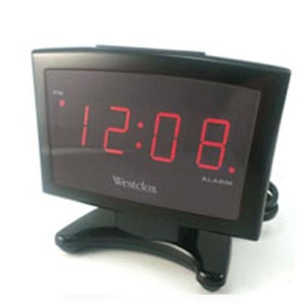 Westclox Westclox 70014 Digital Led Plasma Alarm Clock - 70014