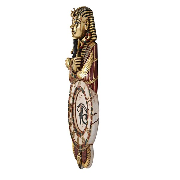 Design Toscano Medinet Habu Sculptural Egyptian Wall Clock - NE25349