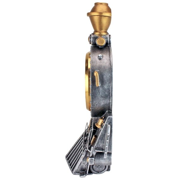 Design Toscano Casey Jones Steam Locomotive  Train Sculptural Wall Clock - KY729021